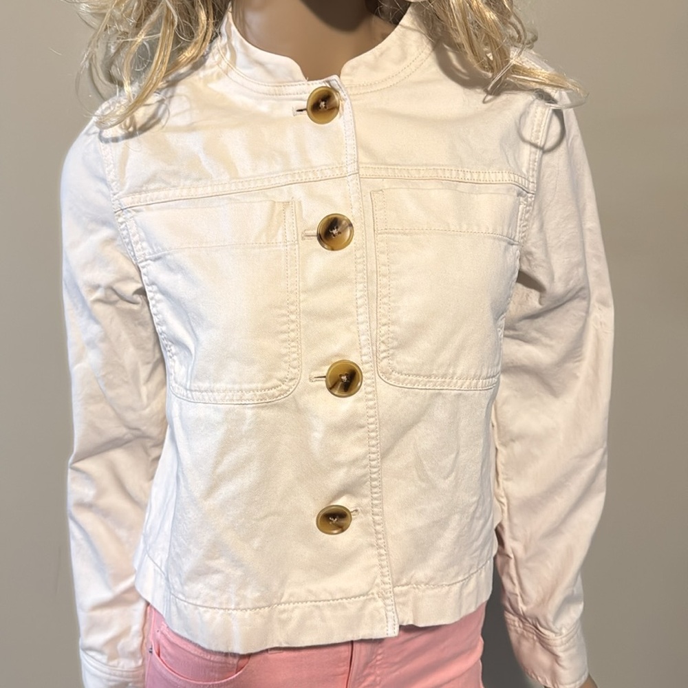 LC Lauren Conrad Cream Jacket